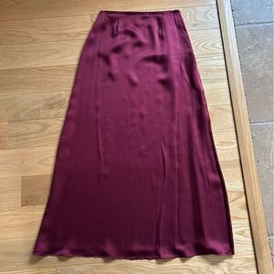 Ann Taylor Silk Maxi Skirt